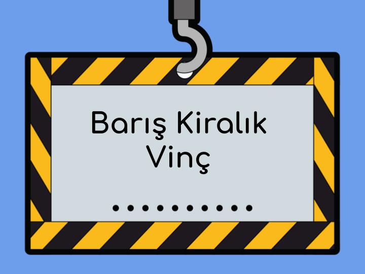 Gebze Barış Kiralık Vinç