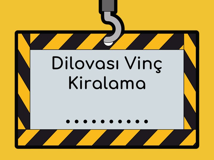 Gebze Dilovası Mahallesi Kiralık Vinç