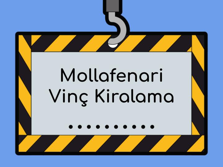 Gebze Mollafenari Mahallesi Kiralık Vinç