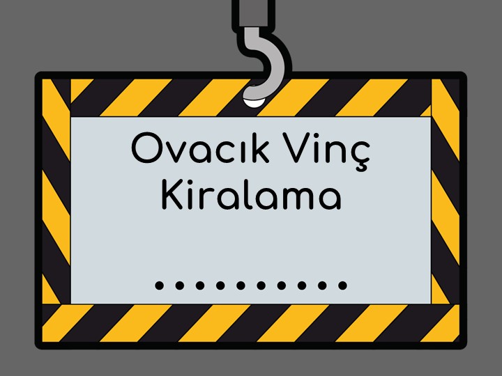 Gebze Ovacık Mahallesi Kiralık Vinç