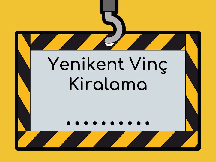 Gebze Yenikent Mahallesi Kiralık Vinç